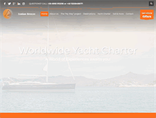 Tablet Screenshot of ionianbreeze.gr